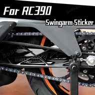 3M Decal Motorcycle Swingarm Waterproof Sticker Rotating Shaft Accessories "Ready To Race" For RC390