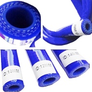 HOT ID:16mm 18mm 20mm 22mm 25mm 28mm 30mm 32mm Straight Silicone Coolant Hose 1Meter Length Intercooler Pipe Black/Blue