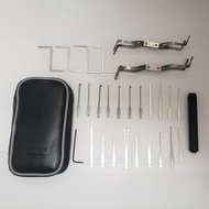 LT059 帶燈不銹鋼開鎖單鉤钩套裝 鎖匠開鎖工具 Locksmith Lock Picks