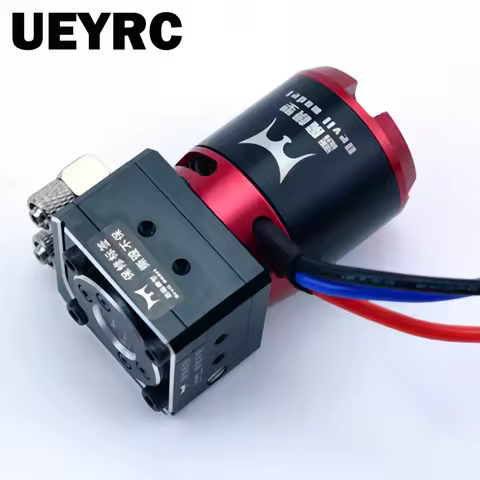 Model Miniature Hydraulic Brushless Motor Oil Pump Brushless Bidirectional ESC for RC Car Excavator 
