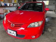 輕鬆購車 3500交車 2005年 馬三 喜氣紅 超美車況 💯可全額貸💯可車換車💯可結前車貸💯可增貸