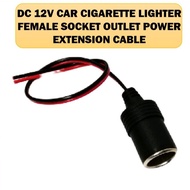 Female 12V-24V Car Auto Cigarette Lighter Socket Plug Connector /DVR Socke