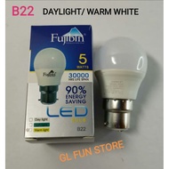 FUJIBIN 5W LED BULB E27 / B22