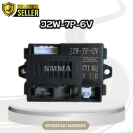 SMA5 || Receiver + Remote Control J2W-7P-6V (modul PCB) mobil mainan akiplikoPMBUnikid