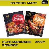 KLFC Marinade Premix Powder 200gm (BBQ/New Orleans) Serbuk Perap Ayam