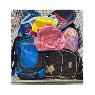 High quality used backpacks second hand mixed children school bags bale laptop bag