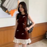 Spring Mini Dress Coquette Snowrib