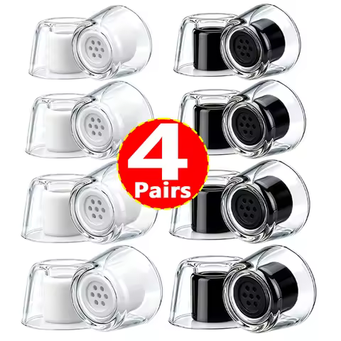 4Pairs Silicone Eartips for Sony WF-1000XM6 5 4 3 2 Replacement Earphone Ear Tip Earbuds for Sony WF