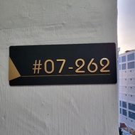Unit Sign door sign unit number signage Customised Door Unit House Numbers Plaques Unit Number Signa