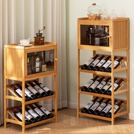Wine Cabinet Display Cabinet Household Living Room Wine Cabinet Shelf Wine Shelf Bottle Rack Multi-L