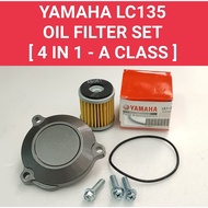 LC135 [ A CLASS ] OIL FILTER + OIL FILTER COVER + ORING + SCREW SET