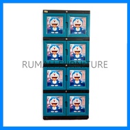 LEMARI PLASTIK 4 SUSUN JUMBO GLAMOUR KARAKTER