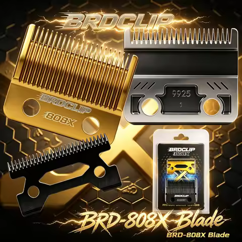 BRDCLIP Professional Standard Hair Clipper Blade BRD-808X Ceramic Silent Blade For Multiple: 8148, B