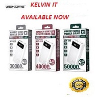 Wekome Power Bank Series Digital Display 30000/40000/50000mah 3 inputs & 4 Usb OutPut Charging Quick