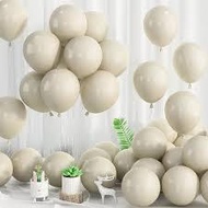 5 inch / 10 inch / 12 inch SAND WHITE (RETRO) Color Balloon (100pcs per pack)