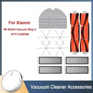 For Xiaomi Mi Robot Vacuum Mop 2 STYTJ03ZHM Mijia Robot Vacuum Cleaner Accessories Filter Mop Cloth Main Side Brush Spare parts