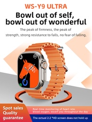 Y9 Ultra Smart Watch Series 8 49mm 1:1 Case 2.2 inch HD Screen Thermometer Sports Smartwatch Bluetoo