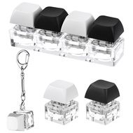 【Youer】 3ชิ้นคีย์บอร์ด Fidget keychain ของเล่นคลายเครียด clicker Keyboard Fidget button Fidget keych