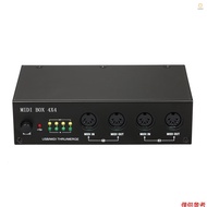 UM4X4 USB MIDI Interface 4 IN /4 Out 64 MIDI Channels 4i/4o + Merge 2i4o MIDI Box 4X4
