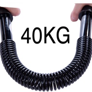 Power Twister Flexible Strength Chest Arm Rod Exerciser Hand Gripper Spring Bar Strengthens Biceps S