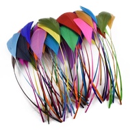 100-color Mix Fan Feather - Fan Chicken Feather - Goose Feather - Feather