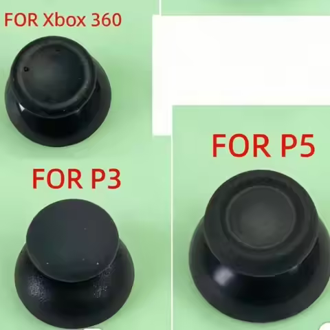 50pcs Cap for PS2 PS3 PS4 PS5 Xbox One 360 Series S X WiiU NGC Gamepad Controller 3D Analog Joystick