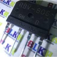 2 Diode RBV-606 600V 6A SIP-4 brand SANKEN