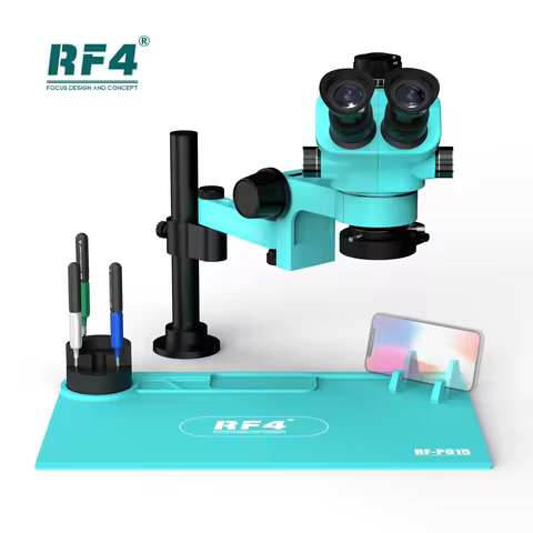 RF4 6 Speed Precise Locking Magnification Zoom ，360 ° Rotation Adjustable Swing Arm Universal Stereo