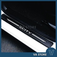 Honda City GD GE ZX 4th Gen Door Step Sticker Protector Fit For City XZ (2003-2007) VA Store Car Acc