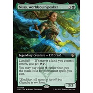 DRC_029 Nissa, Worldsoul Speaker *Extended Art EA Aetherdrift Commander* MTG Magic: The Gathering_Ra