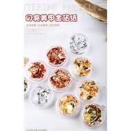 Manicure Tin Foil Paper 4 Colors Tin Foil Paper Set Box/Gold Silver Tin Foil Paper Set Box