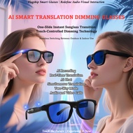 GV-90 Color-changing AI Translation Bluetooth Glasses Smart Glasses Support Listening to Songs Calls