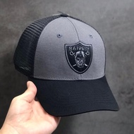 Unisex Raiders baseball cap, beautiful Khaki fabric with fashionable mesh (Real photo)
