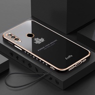 เคส Y7A Huawei Y9 Y7Pro นายก2019 P Smart Z 2019 2021เคสโทรศัพท์มือถือนิ่มลายใบเมเปิล
