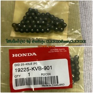 โซ่ขับปั้มน้ำ(40 ข้อ) สำหรับรุ่น CLICK110ตัวแรกCLICK110I อะไหล่แท้ HONDA 19225-KVB-901