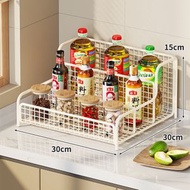 浴室 廚房調料置物架 臺面調味品醬油醋鹽佐料瓶多層 多功能收納架子（平行進口）（快遞送貨上門）