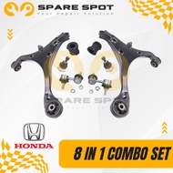 [8 IN 1 SET] Front Lower Arm / Ball Joint / Stabilizer Link / Bush - Honda Civic ES S5A 1.7CC / S5G