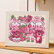 Gift Happy Birthday Jade Cinnamon Dog Sticker Painting kt Cat Strawberry Bear Dropshipping SpongeBob