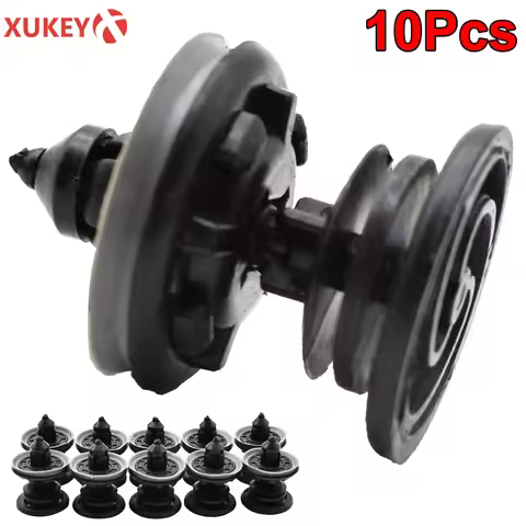 10PC Mixed Door Trim Panel Card Clips For VW Touran Tiguan Golf Passat B5 B6 B7 CC Polo Mercedes Ben