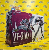 260412-07** 中古已開封 萬代 DX超合金 超時空要塞 DELTA 絕對LIVE!!!!!! VF-31AX 凱羅斯PLUS 米拉潔·法莉娜·吉納斯 專用機 SECOND HAND, UNS