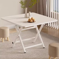 Local stock Multi Functional Foldable Household Square Coffee Table and Dining Table 70 * 70 * 72cm