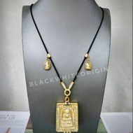 High end Micro diamond rhinestone Thai amulet necklace