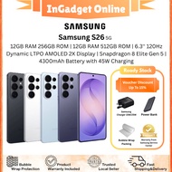 [Promo] Samsung S26 5G |Dynamic LTPO AMOLED 2X Display | Snapdragon 8 Elite Gen 5 | Original Set