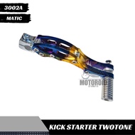 Kick Starter Engkolan Two Tone Variasi Selahan Two Tone Matic Honda Yamaha Engkolan Motor