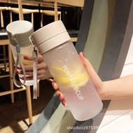 Taiwan Shipping Double-Layer Water Cup Large-Capacity Water Bottle Plastic Water Bottle Leak-Proof W