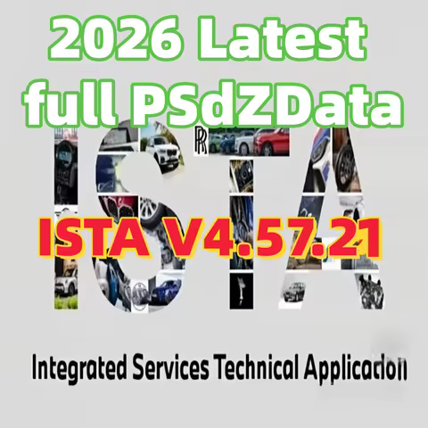 2026 For B-M-W ISTA 4.57.21 plus full diagnostic software 250GB HDD car programming pc history progr