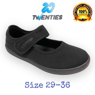 Twenties Black School Shoes Kasut Sekolah Hitam - 201