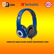 Verbatim Urban Sound Wired Headphones V100C VBAC-65068, VBAC-65056