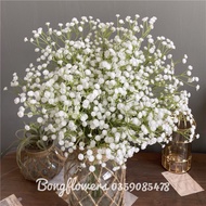 Fake flowers - Fake baby flower branches 50cm long, 5 branches - 53cm long branches with many small 