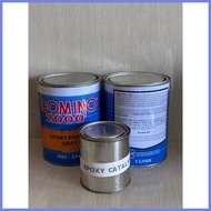 ❂ ❃ ۞ Domino Epoxy Primer Gray 1L 4L with Catalyst